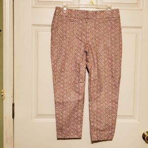 🌷Loft Julie Riviera Pants size 6P